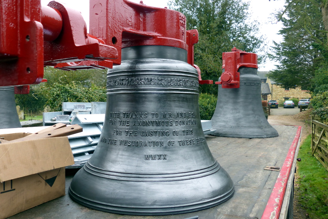 The new bell inscription